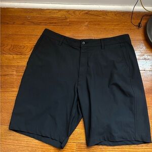 Footjoy Golf Shorts Men 36 36x9 Black FJ Athletic Stretch Performance Short